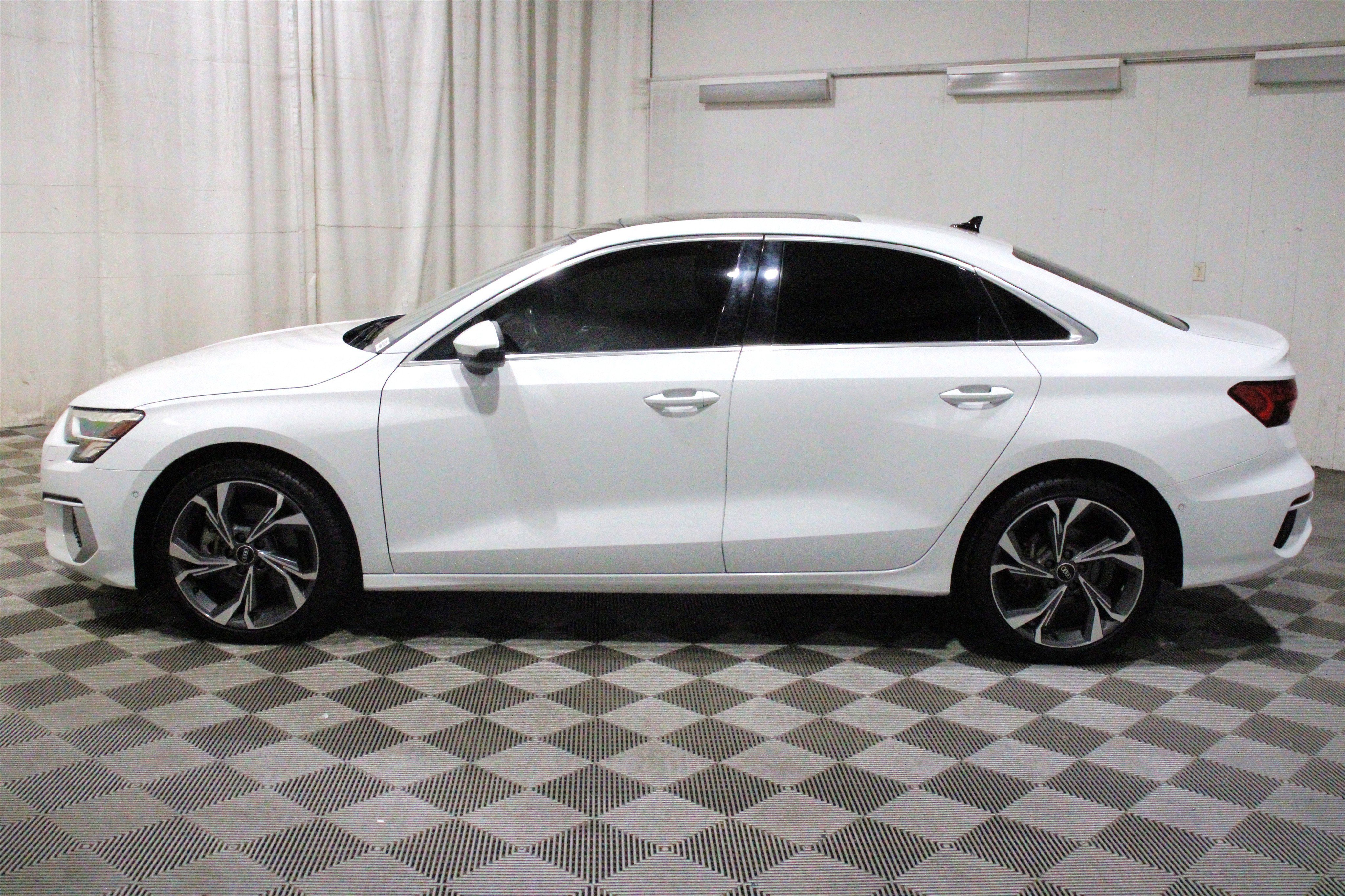 Used 2022 Glacier White Metallic Audi Premium Plus image 34