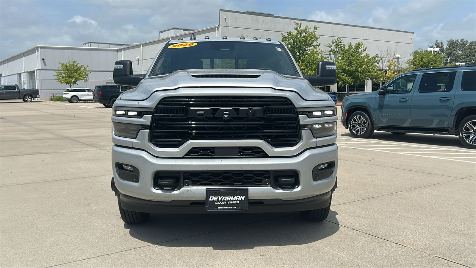 New 2026 Silver-Zynith Exterior Paint RAM Laramie image 9