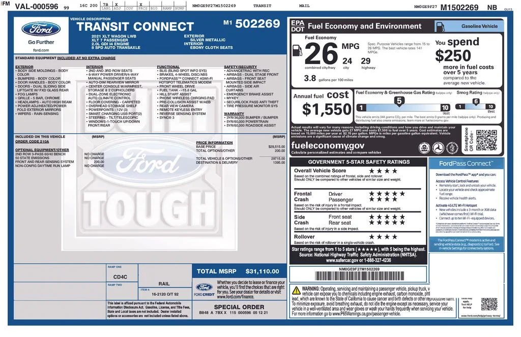 Used 2021 Silver Ford XLT image 17