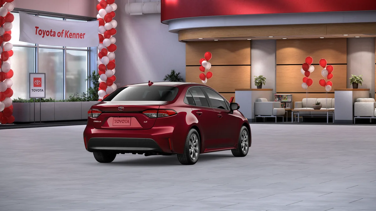 New 2026 Ruby Flare Pearl Toyota LE image 9