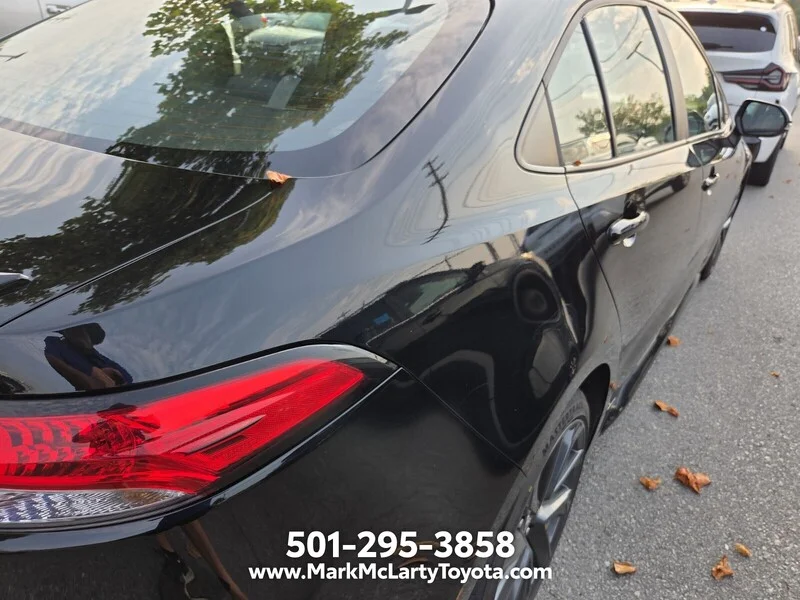 Used 2025 Midnight Black Metallic TOYOTA SE image 10
