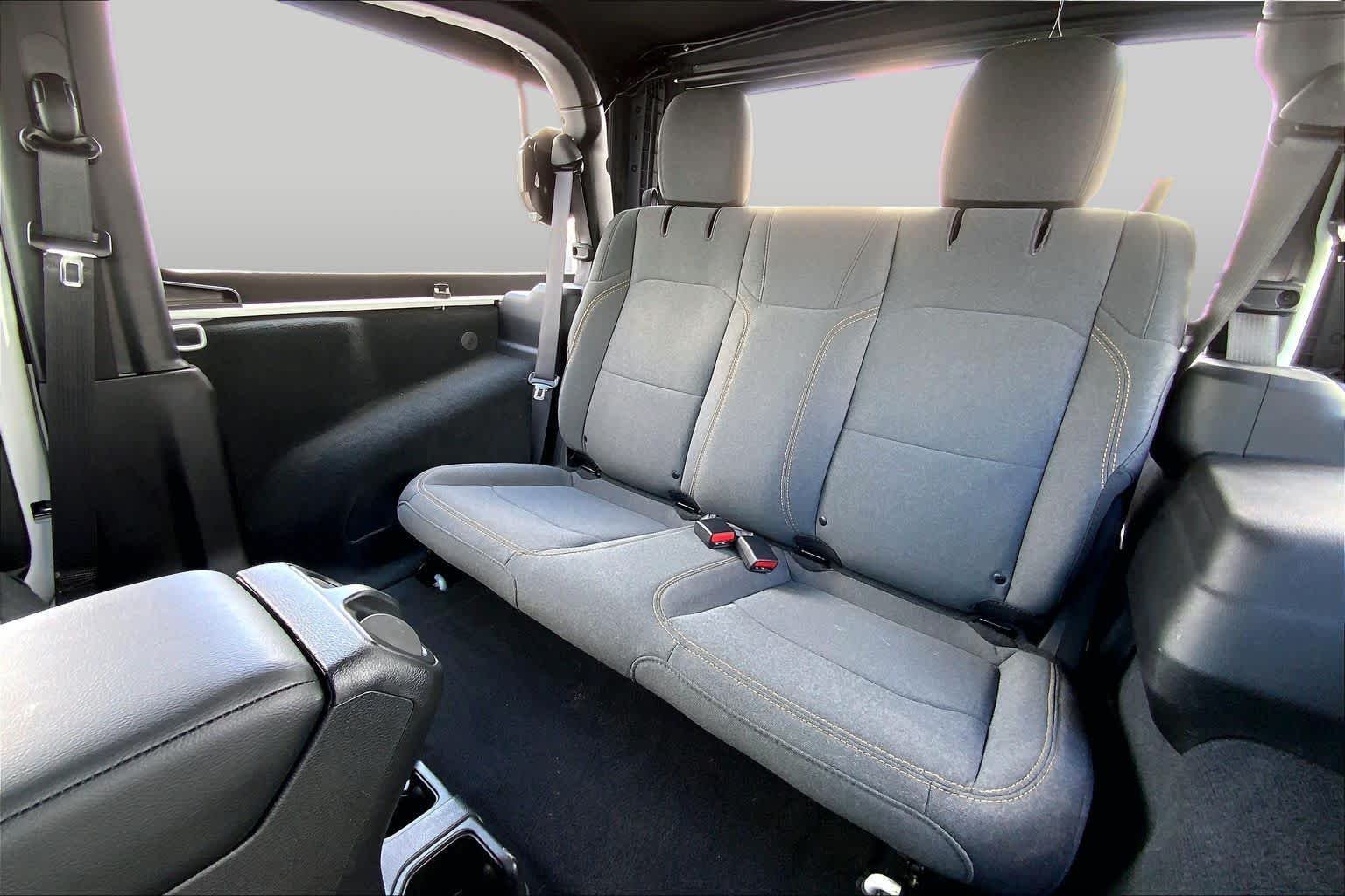 Used 2024 Bright White Clearcoat Jeep Sport image 20