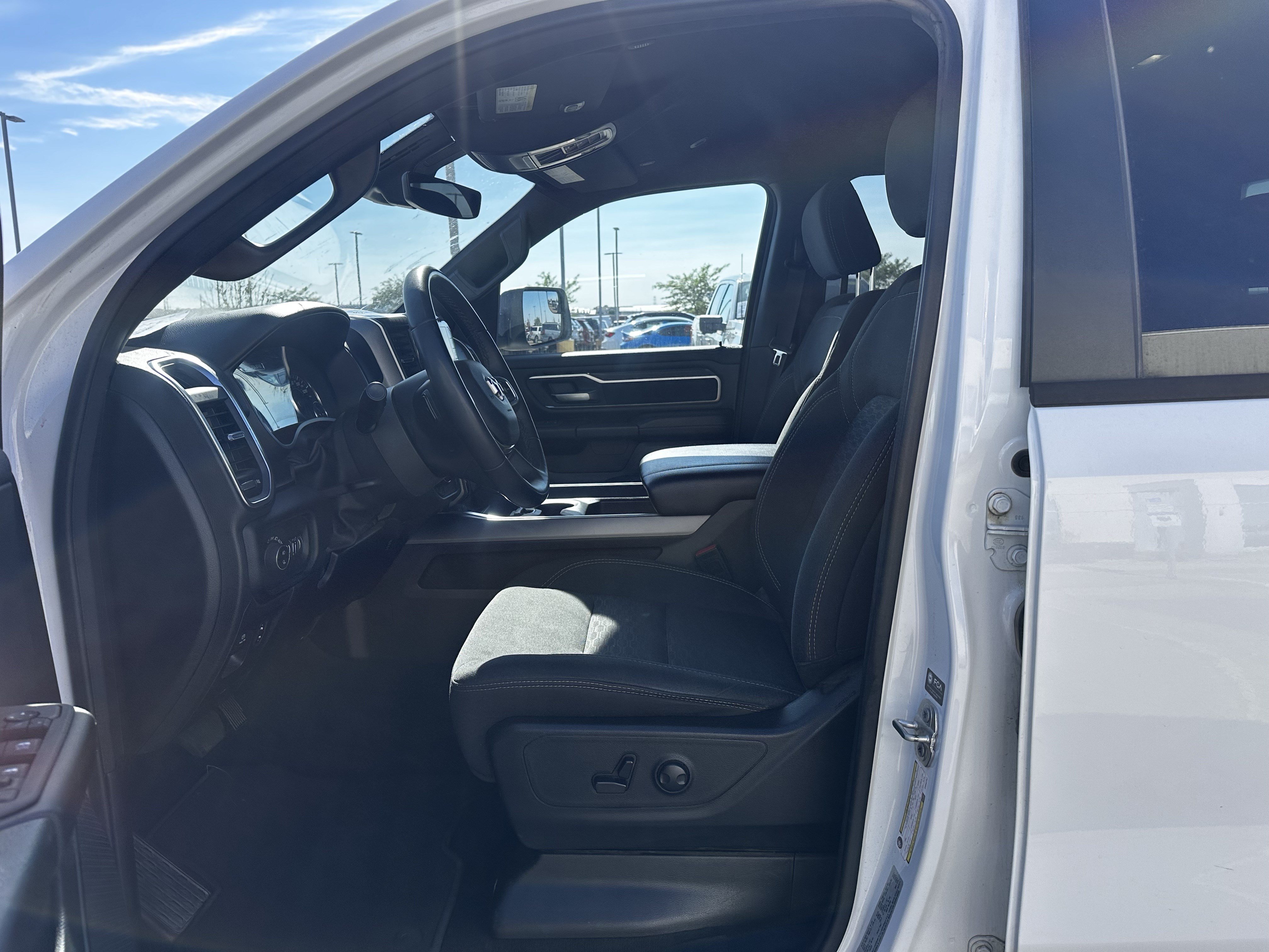 Used 2025 Bright White Clearcoat Ram Big Horn image 7