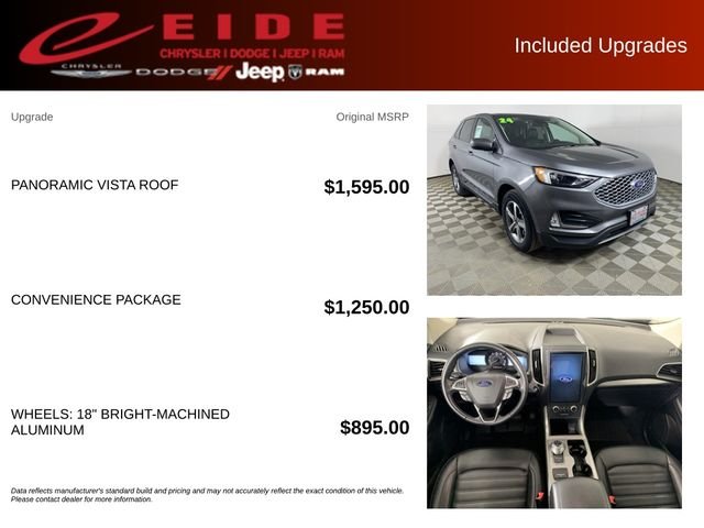 Used 2024 Gray Ford SEL image 13