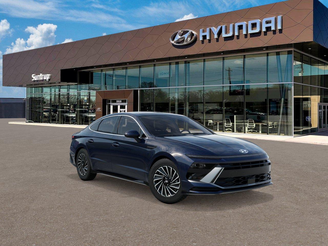 New 2026 Carbon Blue Hyundai SEL image 2