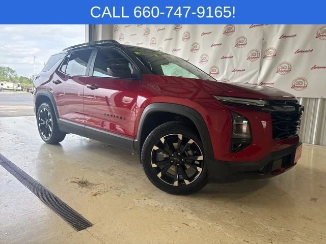 Certified 2025 Chevrolet Equinox RS with VIN 3GNAXTEG0SL198762 for sale in Kansas City