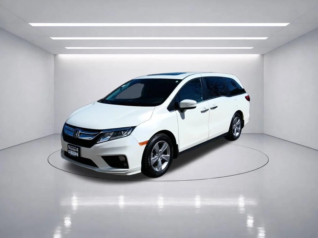 Used 2018 White Diamond Pearl Honda EX-L image 3