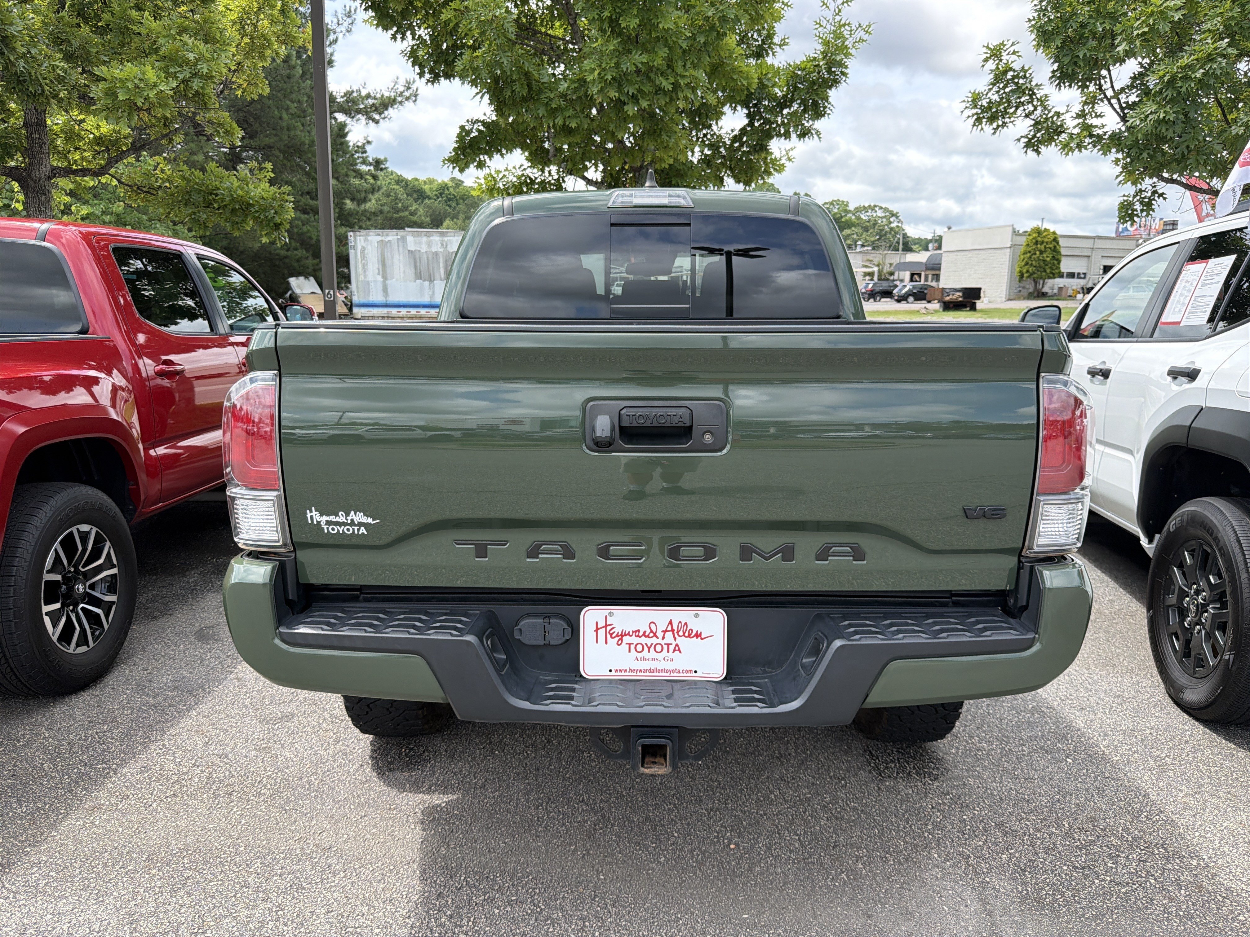 Used 2021 Army Green Toyota TRD Sport image 14