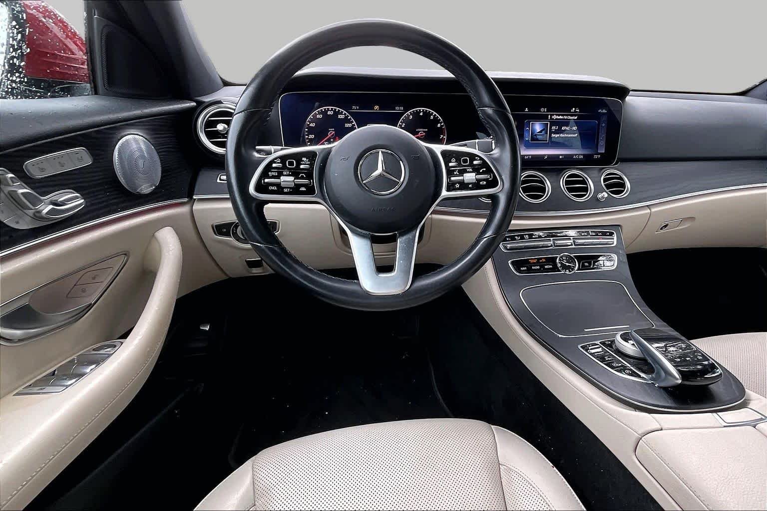 Used 2020 designo Cardinal Red Metallic Mercedes-Benz E 350 image 6