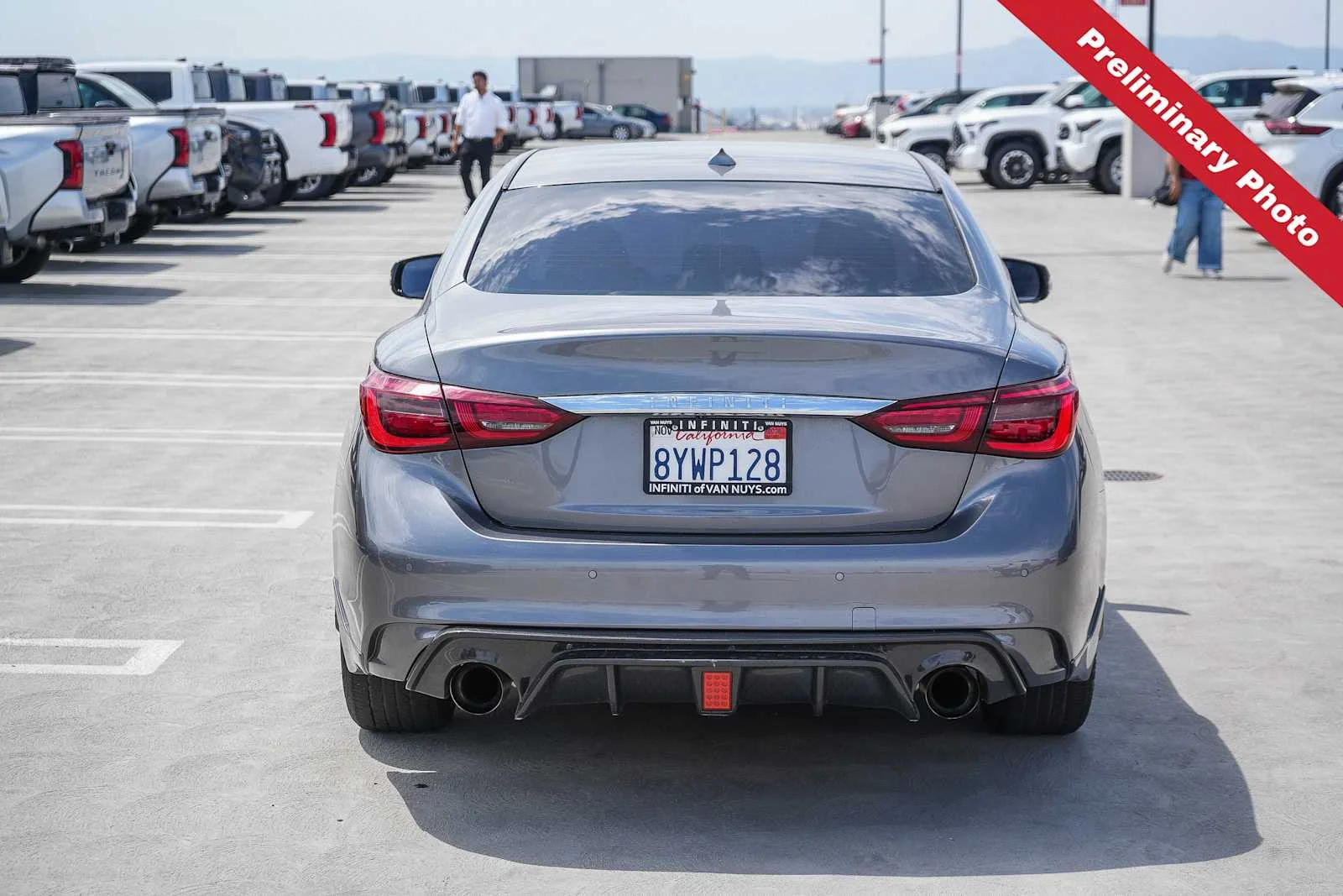 Used 2022 Graphite Shadow INFINITI LUXE image 7