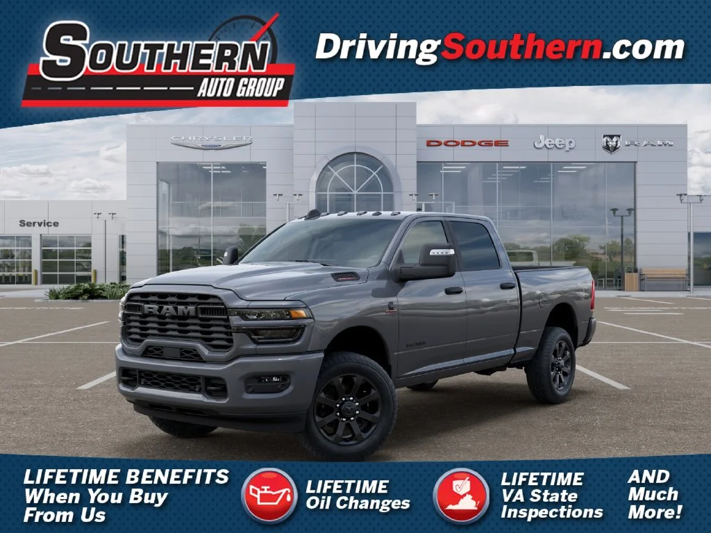 New 2027 Ceramic Gray Clear-Coat Exterior Paint RAM Big Horn image 1