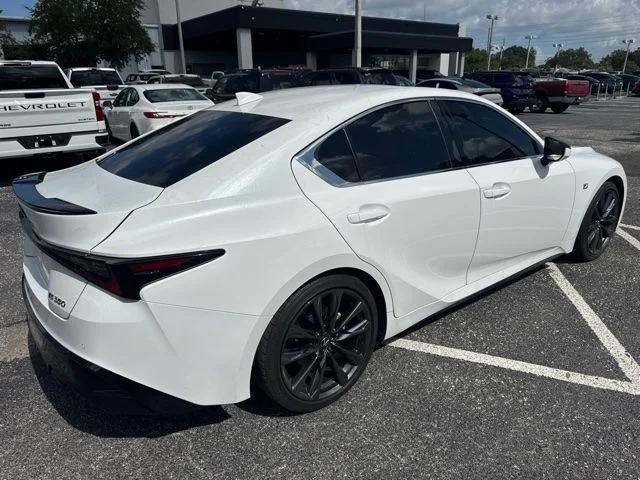 Certified Used 2024 White Lexus 350 F SPORT image 4