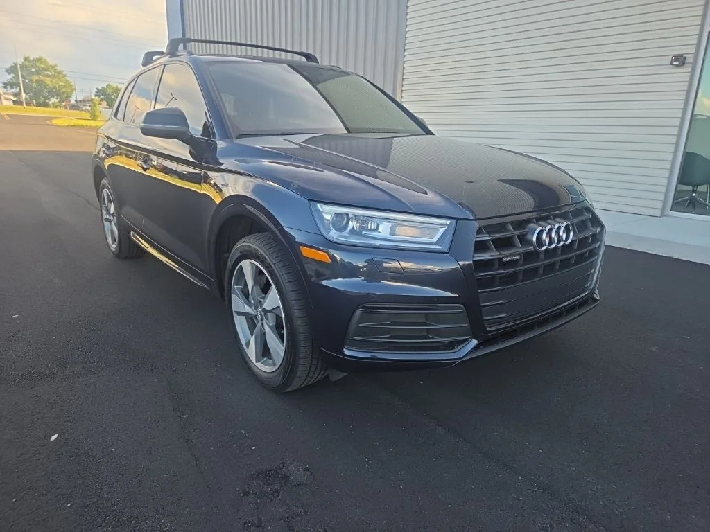 Used 2020 Blue Audi Premium image 1