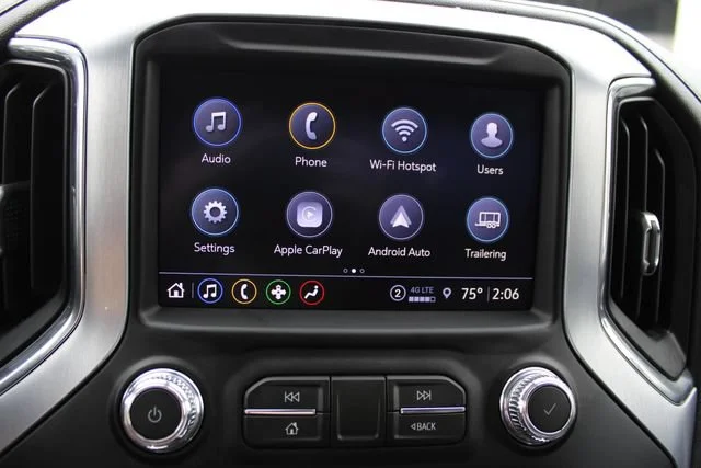 Used 2022 SATIN STEEL METALLIC GMC SLT image 16