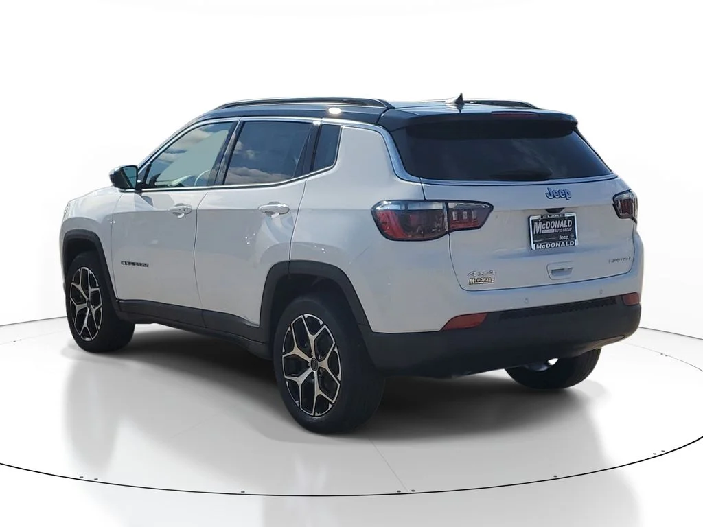 New 2026 Bright White Clear-Coat Exterior Paint Jeep Limited image 4