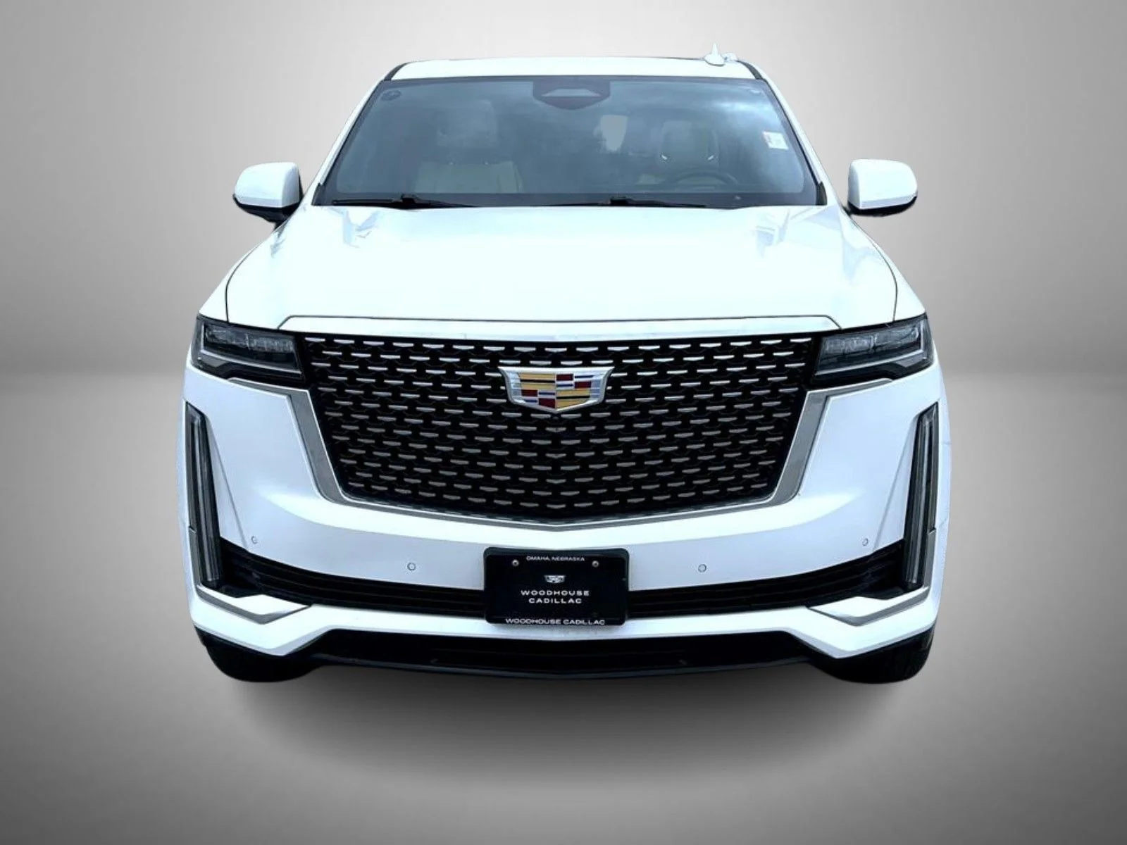 Used 2021 White Cadillac Premium Luxury image 2