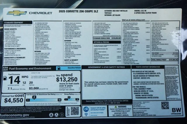2025 Chevrolet Corvette 3LZ - Photo 34