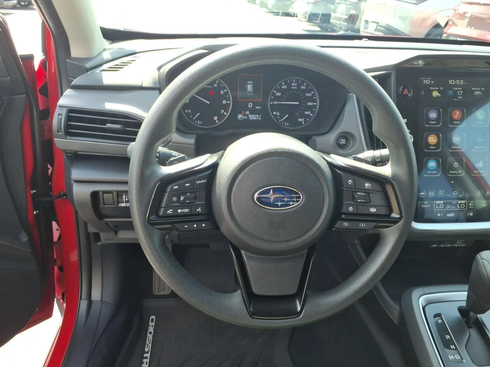 Used 2024 Pure Red Subaru Premium image 7