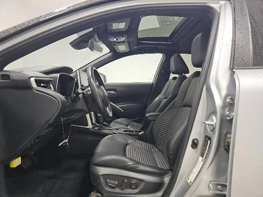 Certified Used 2025 Silver Toyota Hybrid XSE image 6