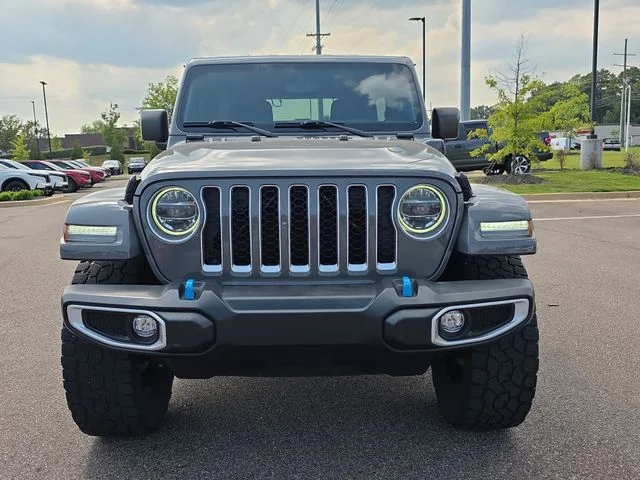 Used 2022 Gray Jeep Unlimited Sahara 4xe image 8