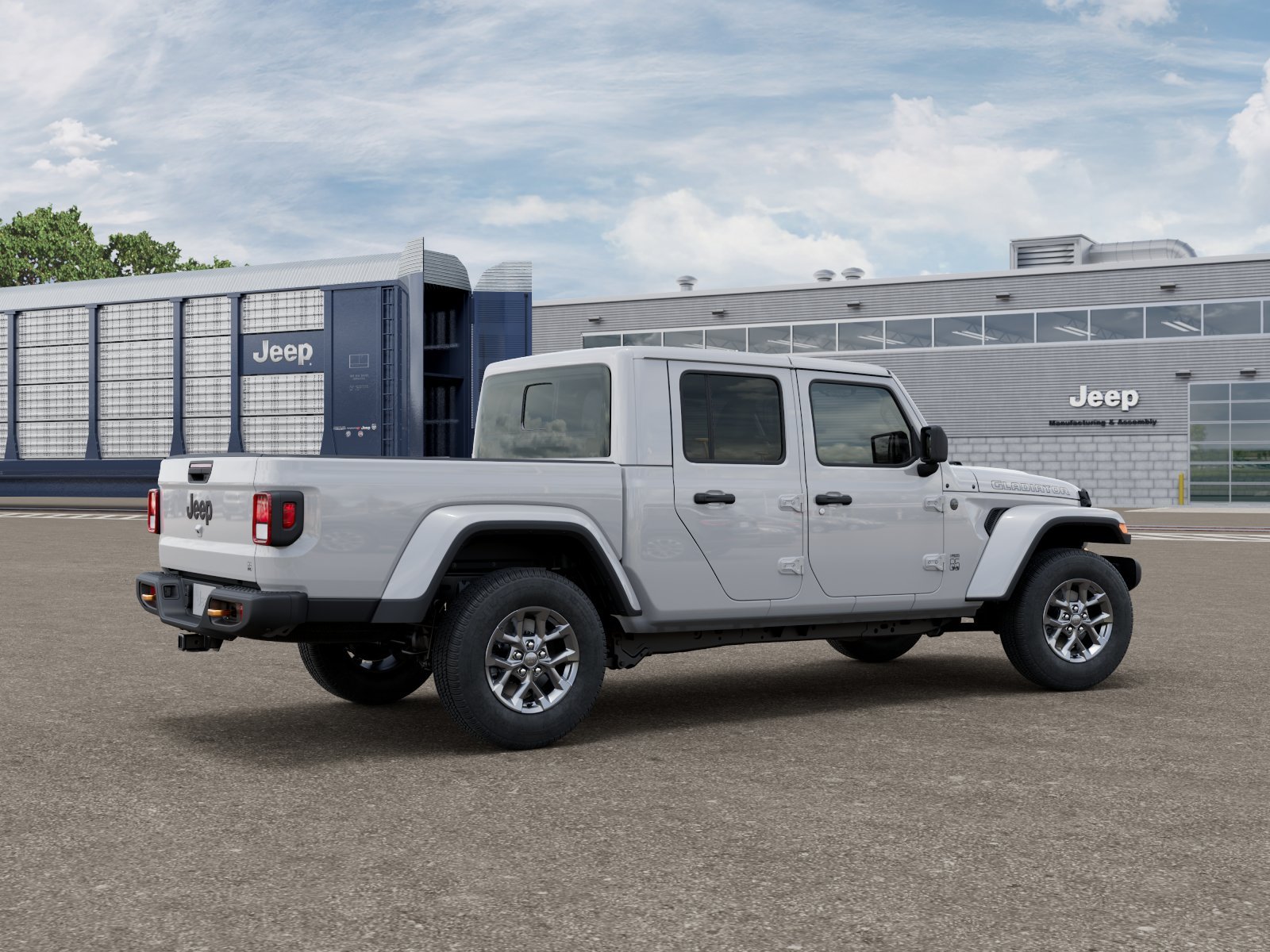 New 2026 Bright White Clear-Coat Exterior Paint Jeep 85th Anniversary Edition image 2