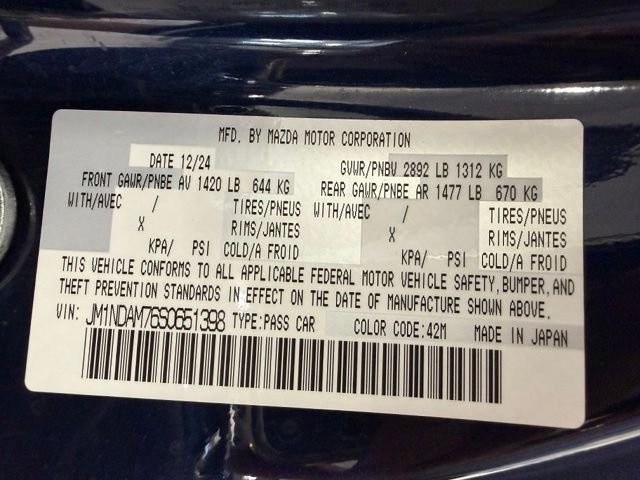 Certified Used 2025 Deep Crystal Blue Mica Mazda Grand Touring image 32