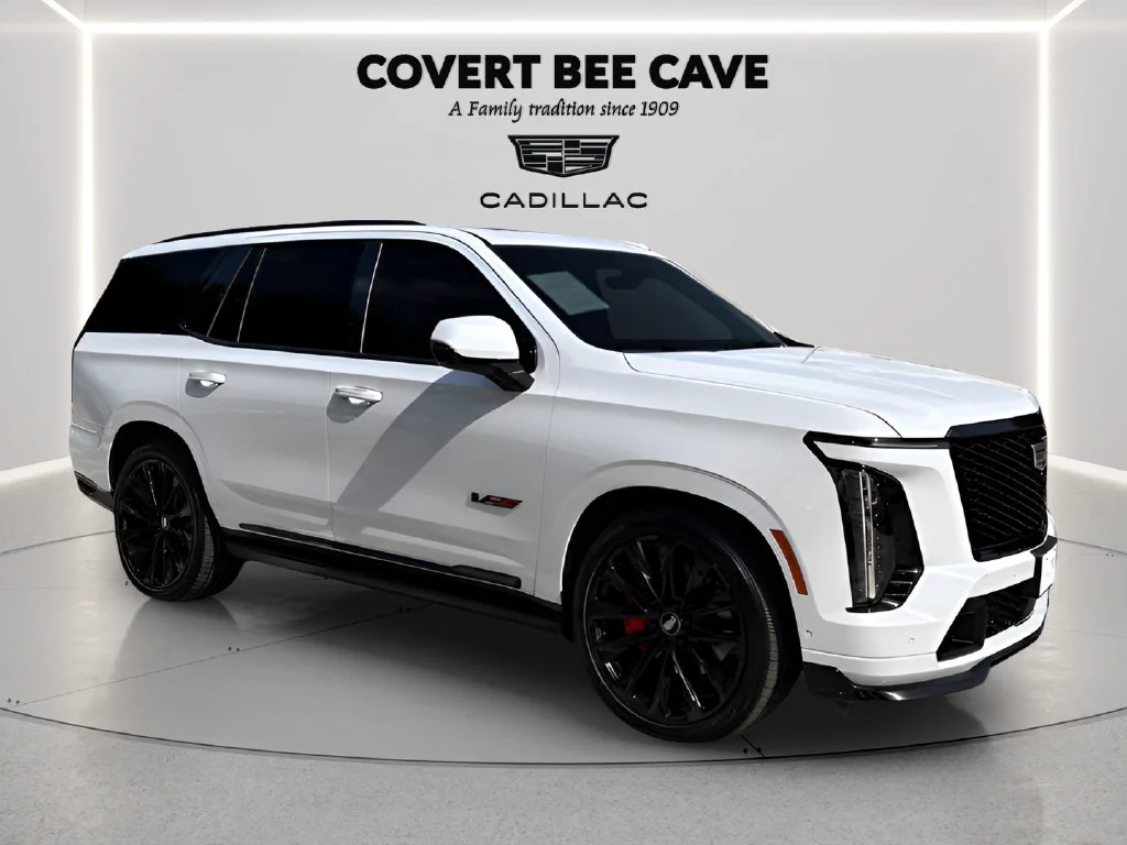 Used 2026 Vibrant White Tricoat Cadillac V-Series image 2