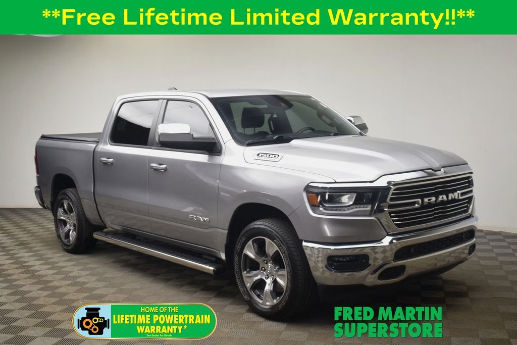 Used 2023 Billet Silver Metallic Clearcoat RAM Laramie image 1