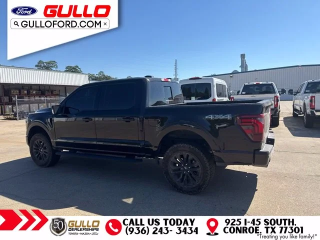 Used 2025 Agate Black Metallic Ford Lariat image 8
