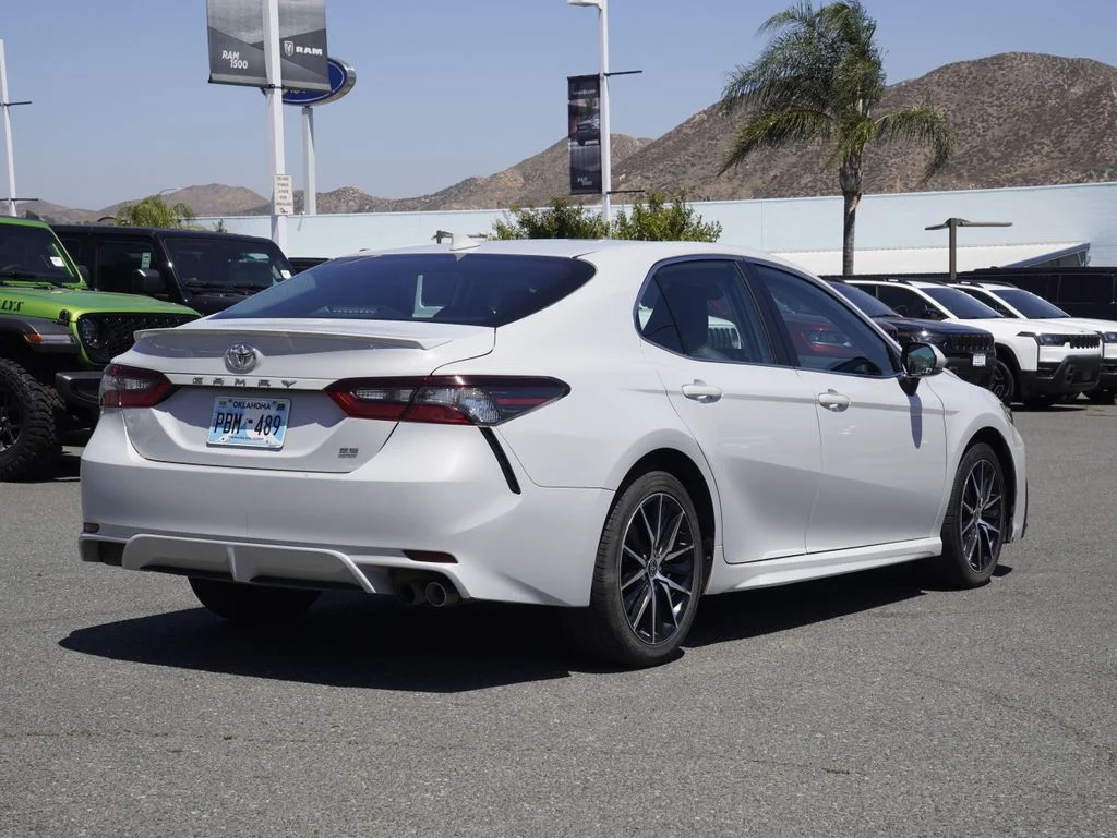 Used 2024 White Toyota SE image 2