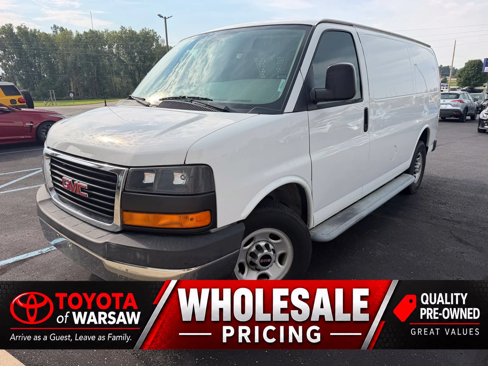 2017 GMC Savana Cargo Work Van