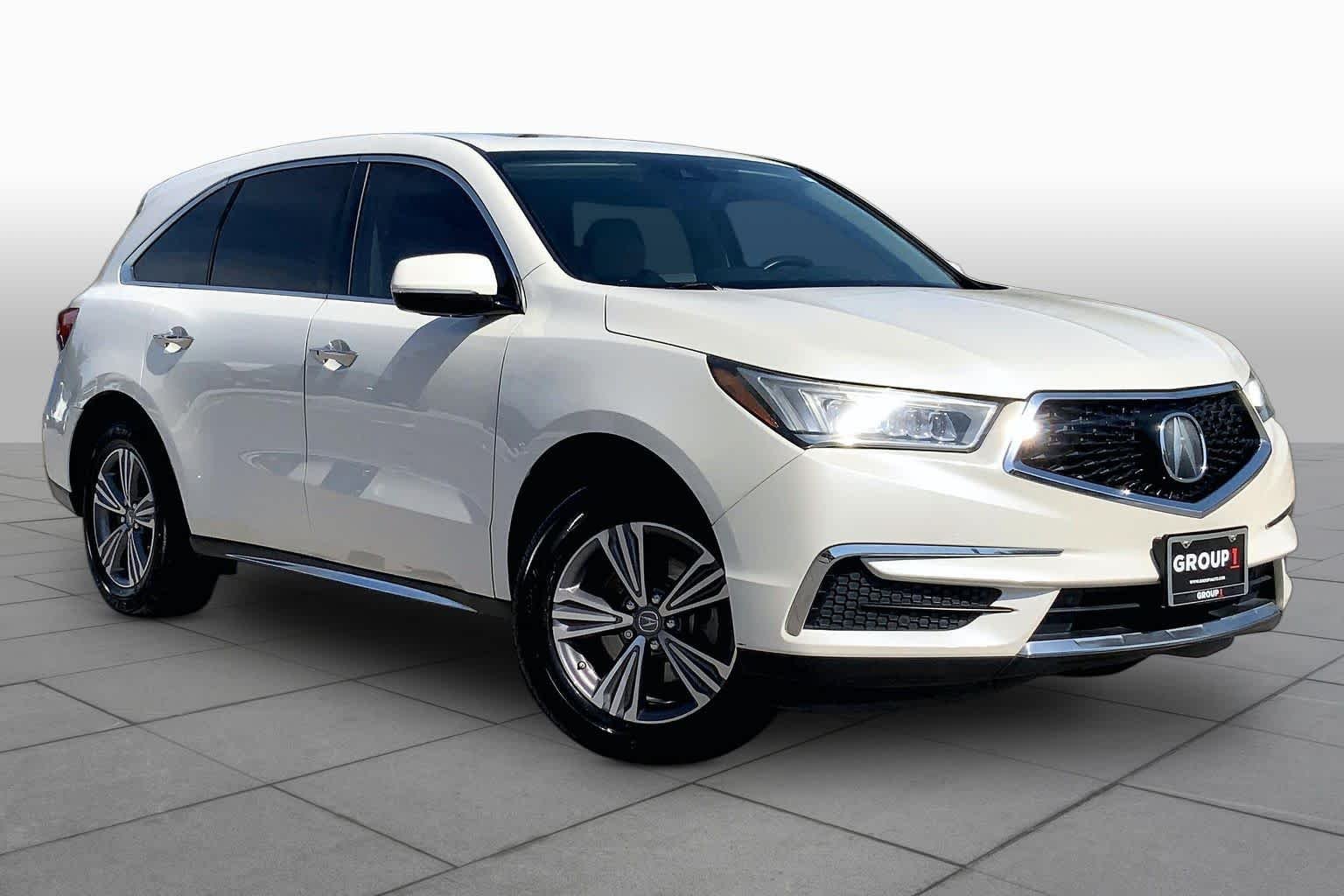 Used 2019 White Diamond Pearl Acura  image 2
