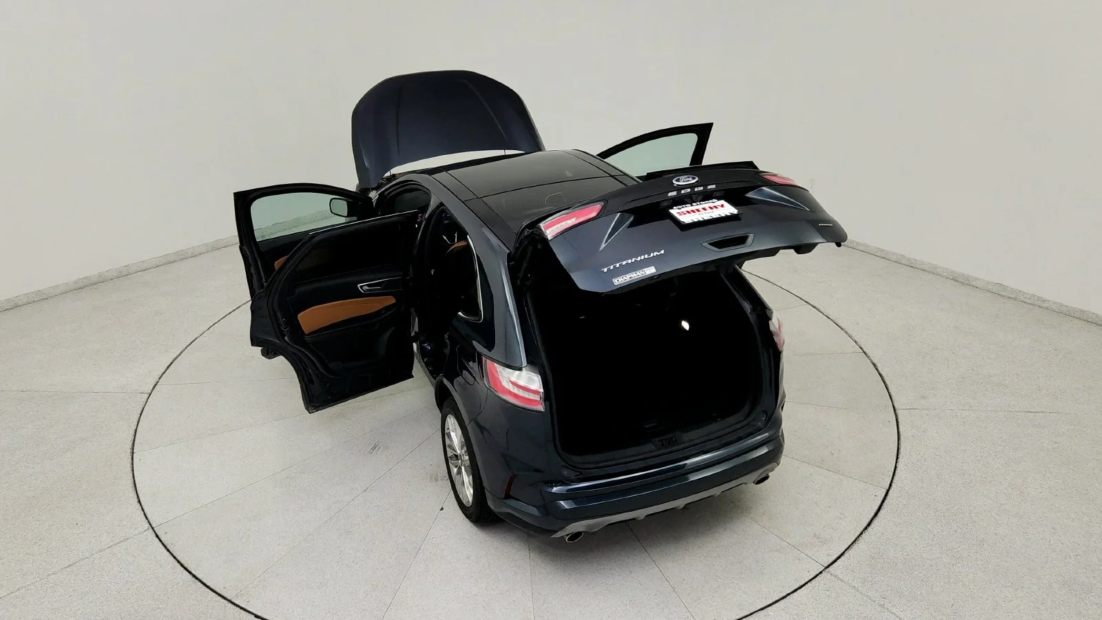 Used 2024 Blue Ford Titanium image 23