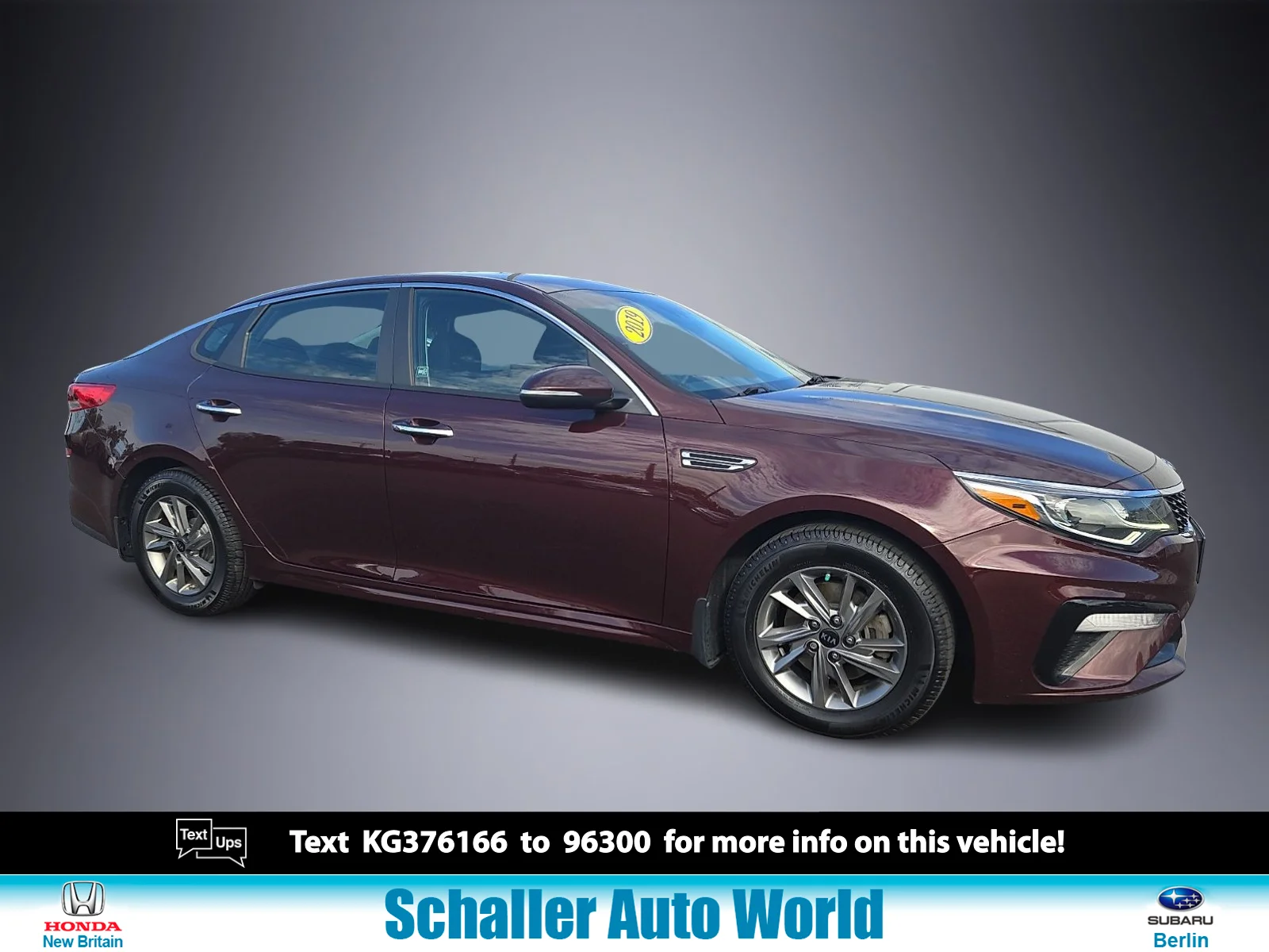 2019 Kia Optima LX