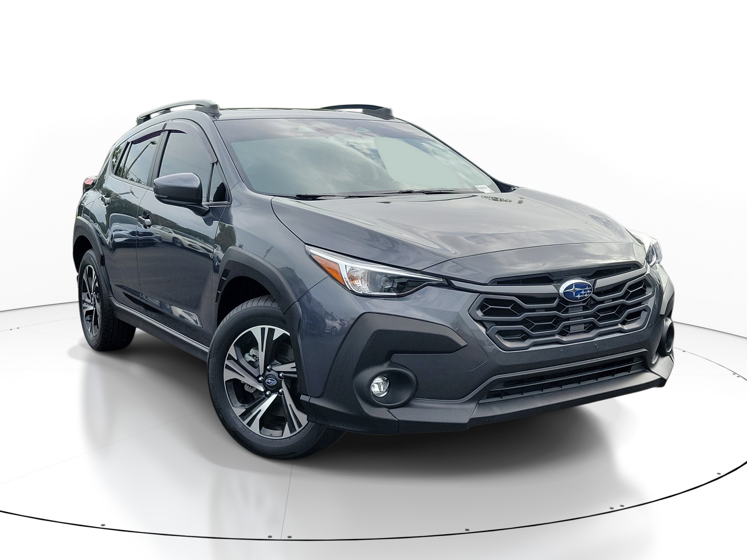 Used 2024 Magnetite Gray Metallic Subaru Premium image 1