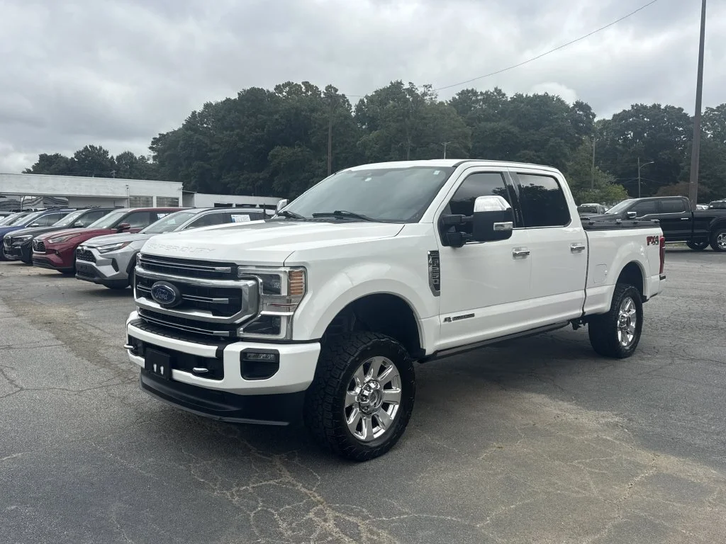 Used 2022 White Ford Platinum image 3
