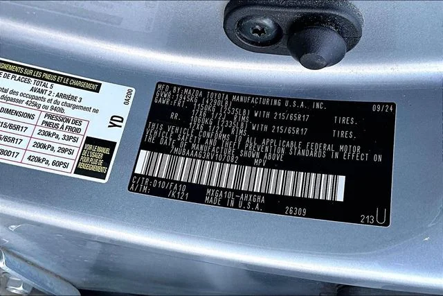 Used 2024 Silver Toyota LE image 18