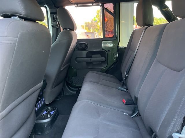 Used 2017 Black Jeep Unlimited Sport image 12