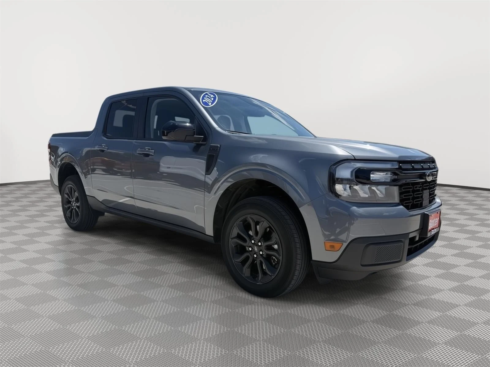 Certified Used 2024 Carbonized Gray Metallic Ford LARIAT image 1