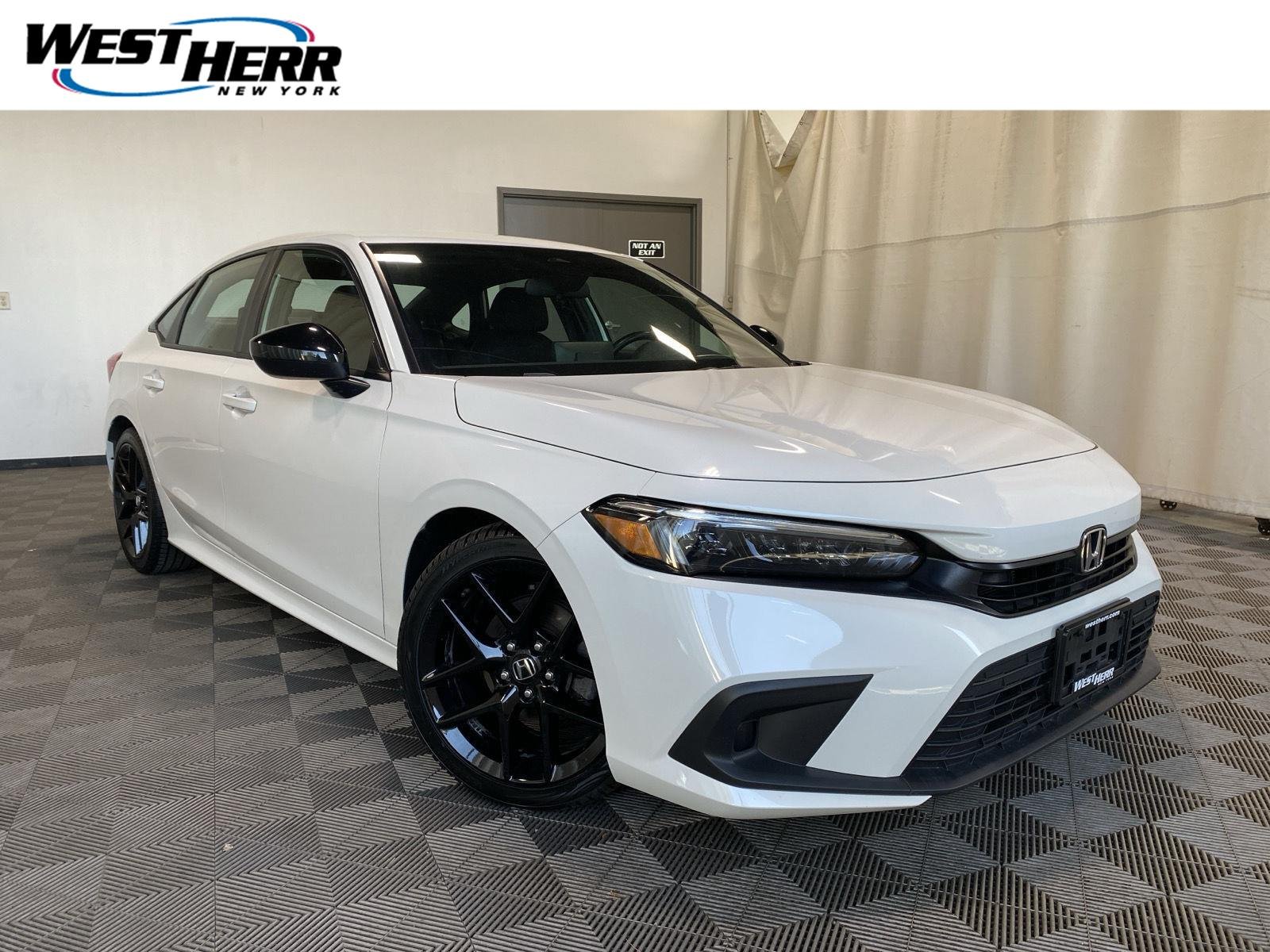 Used 2023 Platinum White Pearl Honda Sport image 1