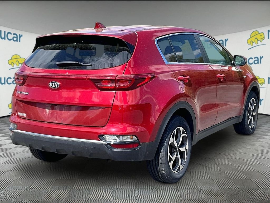 Used 2020 Red Kia LX image 6
