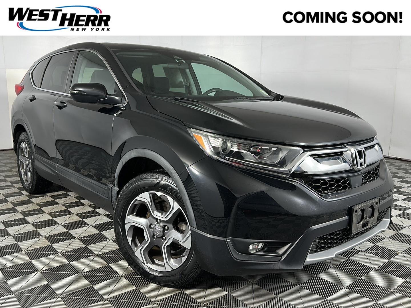 Used 2018 Crystal Black Pearl Honda EX image 1