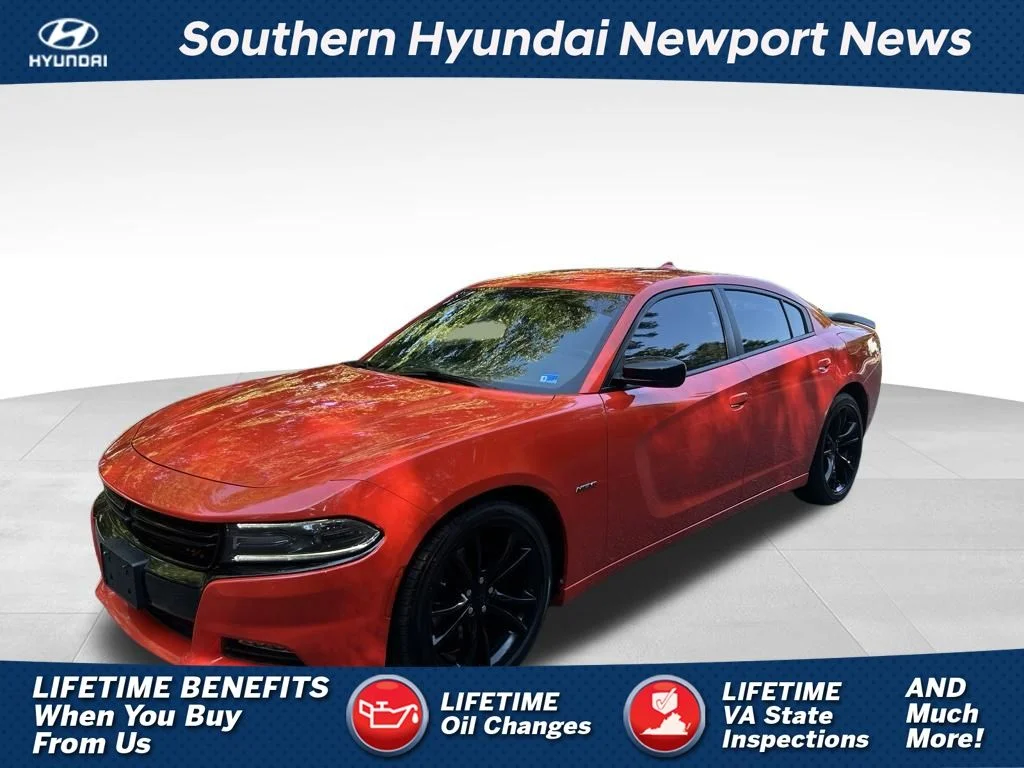 Used 2016 Orange Dodge R/T image 1