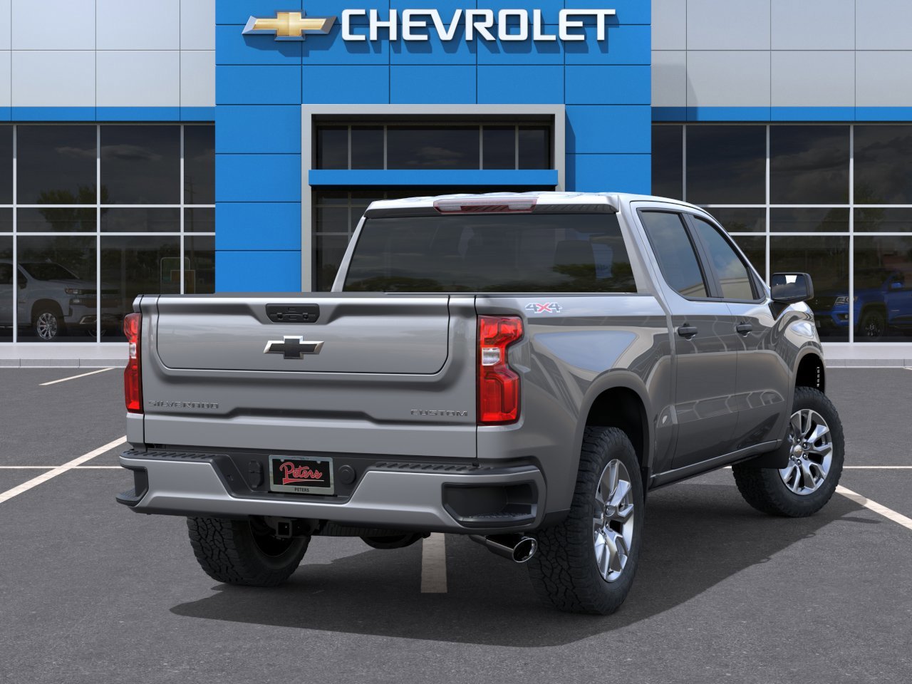 New 2026 Sterling Gray Metallic Chevrolet Custom image 4
