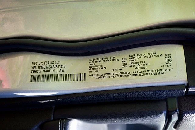Certified Used 2023 Silver Jeep Laredo image 32