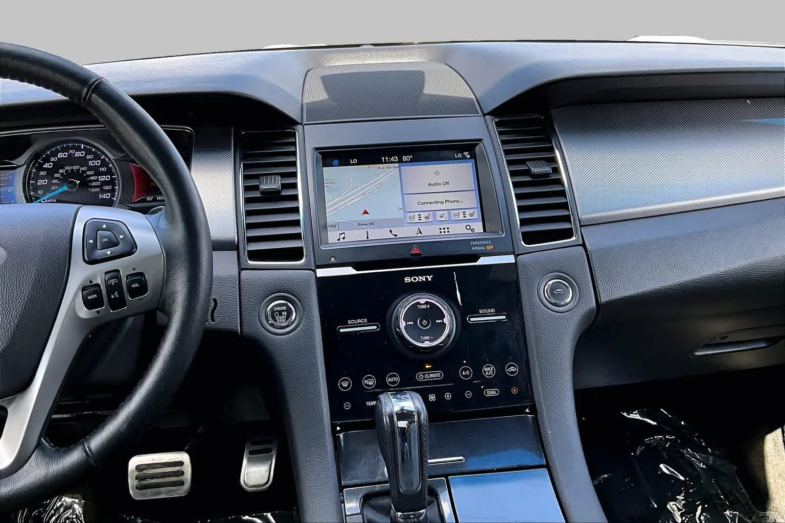Used 2018 White Platinum Metallic Tri-Coat Ford SHO image 7