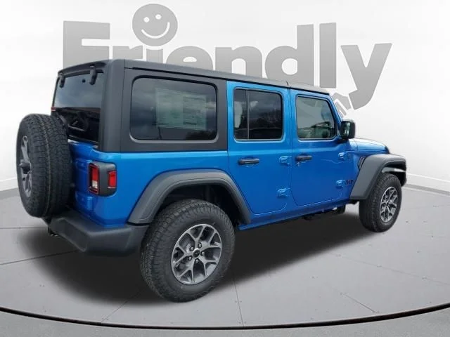 New 2026 Hydro Blue Pearl-Coat Exterior Paint Jeep Sport S image 5