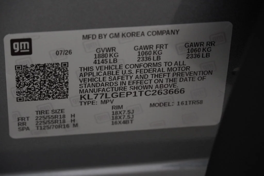 New 2026 Sterling Gray Metallic Chevrolet 1RS image 41