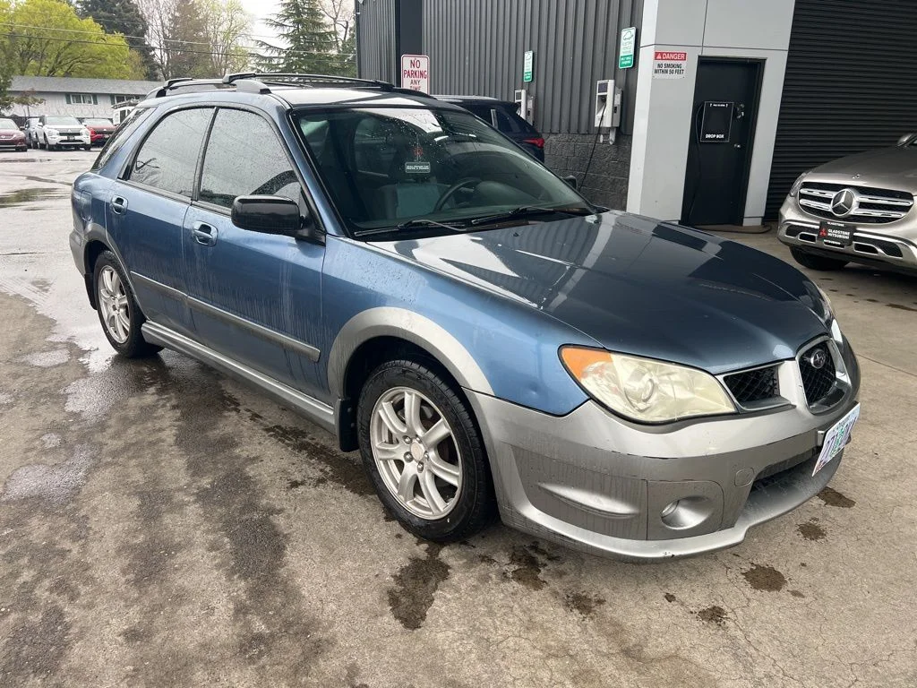 Used 2007 Blue Subaru Outback Sport image 1