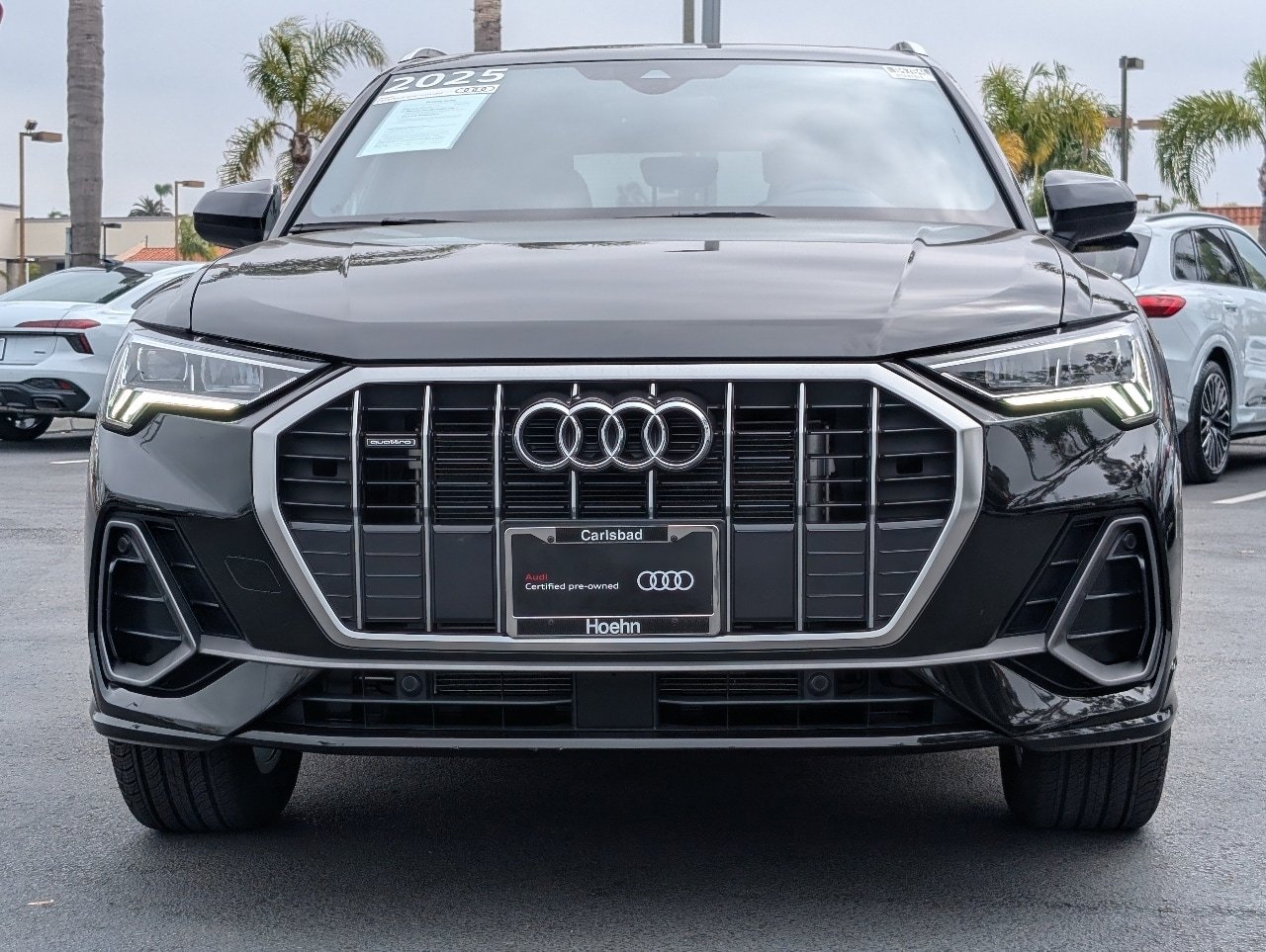 Certified Used 2025 Black Metallic Audi Premium image 3